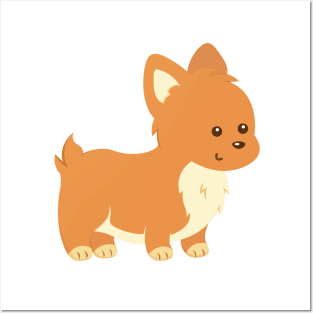 Corgi Dog Puppy Posters and Art